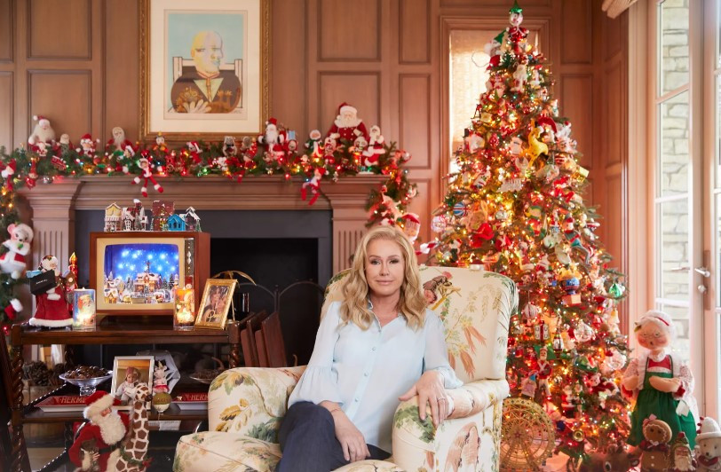 Step Inside Kathy Hilton’s Glittering House of Christmas