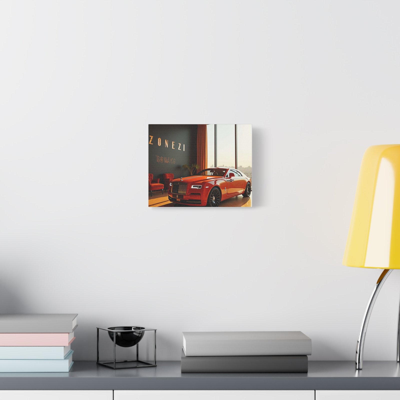 Stylish Wall Art Canvas, Luxury Car Decor, Modern Home Art, Gift for Car Enthusiasts, Automotive Themed Decoration - Image 3