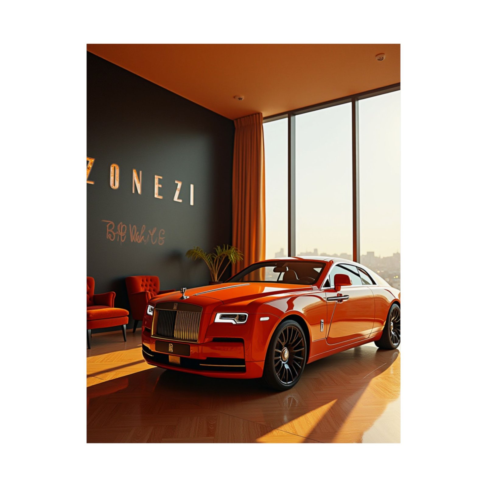 Luxury Car Vertical Poster, Modern Wall Art, Matte Finish, Home Decor, Gift for Car Enthusiasts, Living Room Decor - Image 10
