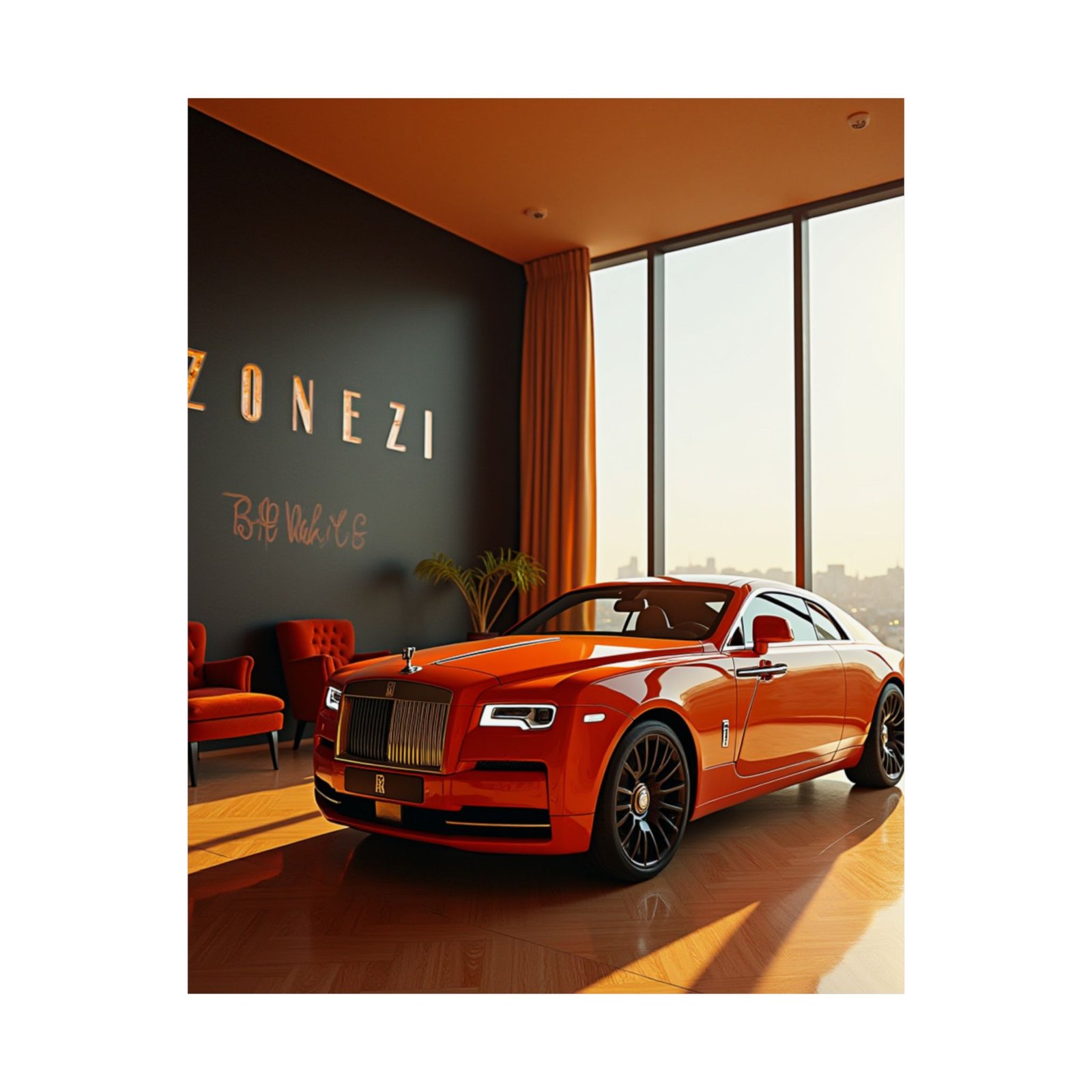 Luxury Car Vertical Poster, Modern Wall Art, Matte Finish, Home Decor, Gift for Car Enthusiasts, Living Room Decor - Image 6