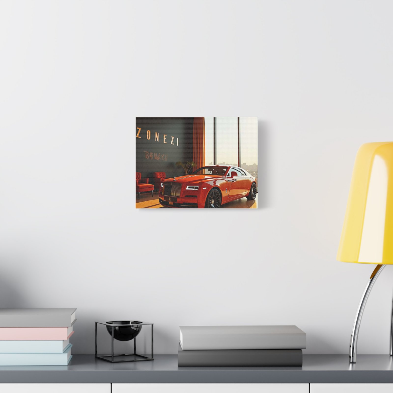 Stylish Wall Art Canvas, Luxury Car Decor, Modern Home Art, Gift for Car Enthusiasts, Automotive Themed Decoration - Image 7