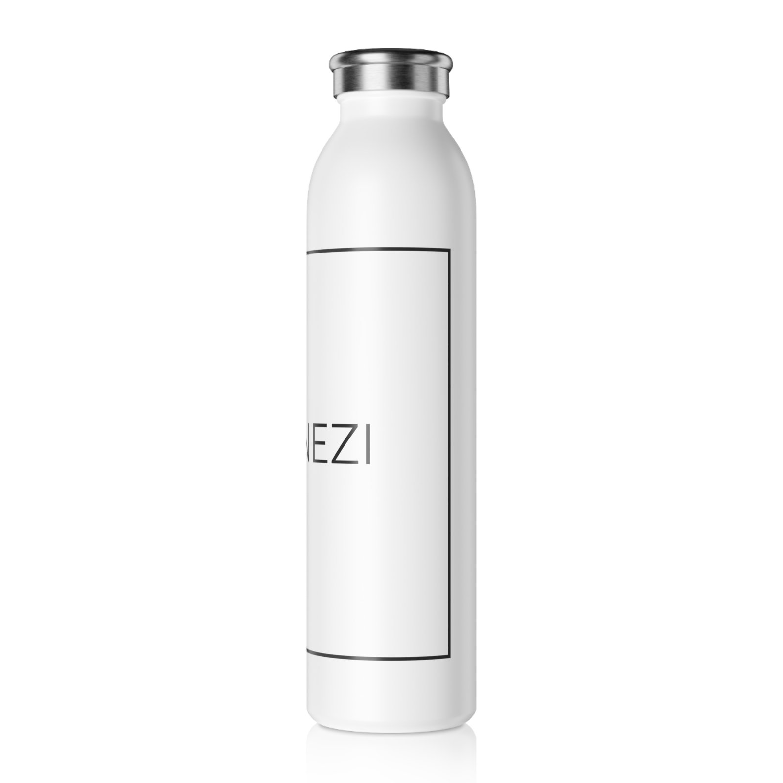 White Stainless Steel Water Bottle for Travel & Gym - Image 3