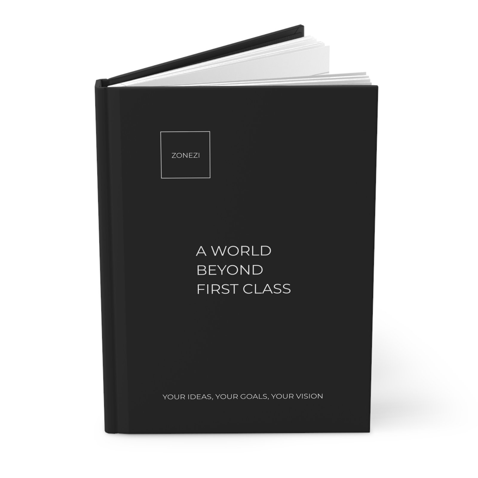 Elegant Matte Hardcover Journal for Creative Minds, Goal Planner, Personal Diary, Gift for Writers, Black Panther Design - Image 3