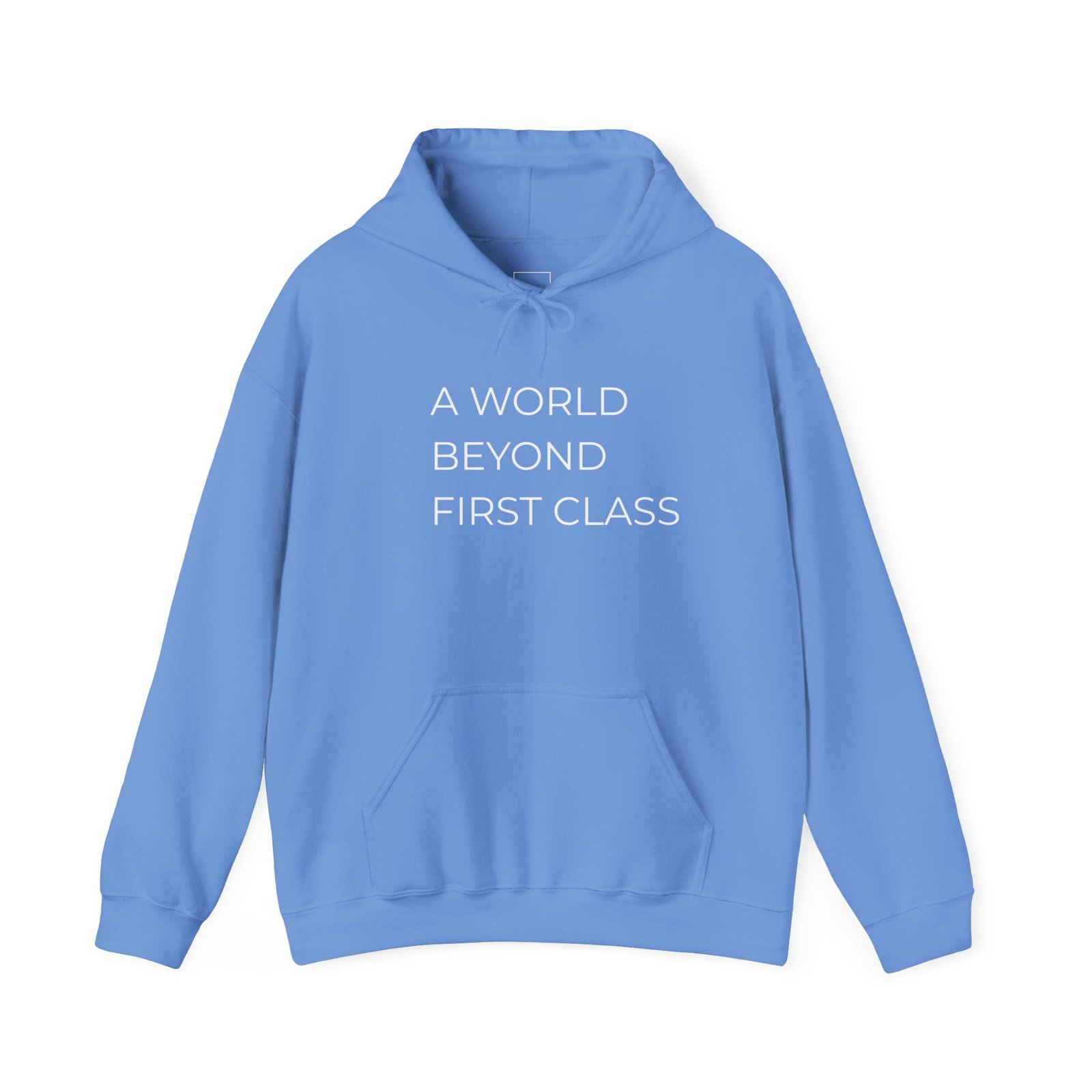 Modern Statement Hoodie: A World Beyond First Class, Casual Wear, Gift for Travel Lovers, Trendy Sweatshirt, Comfortable Fashion - Image 17