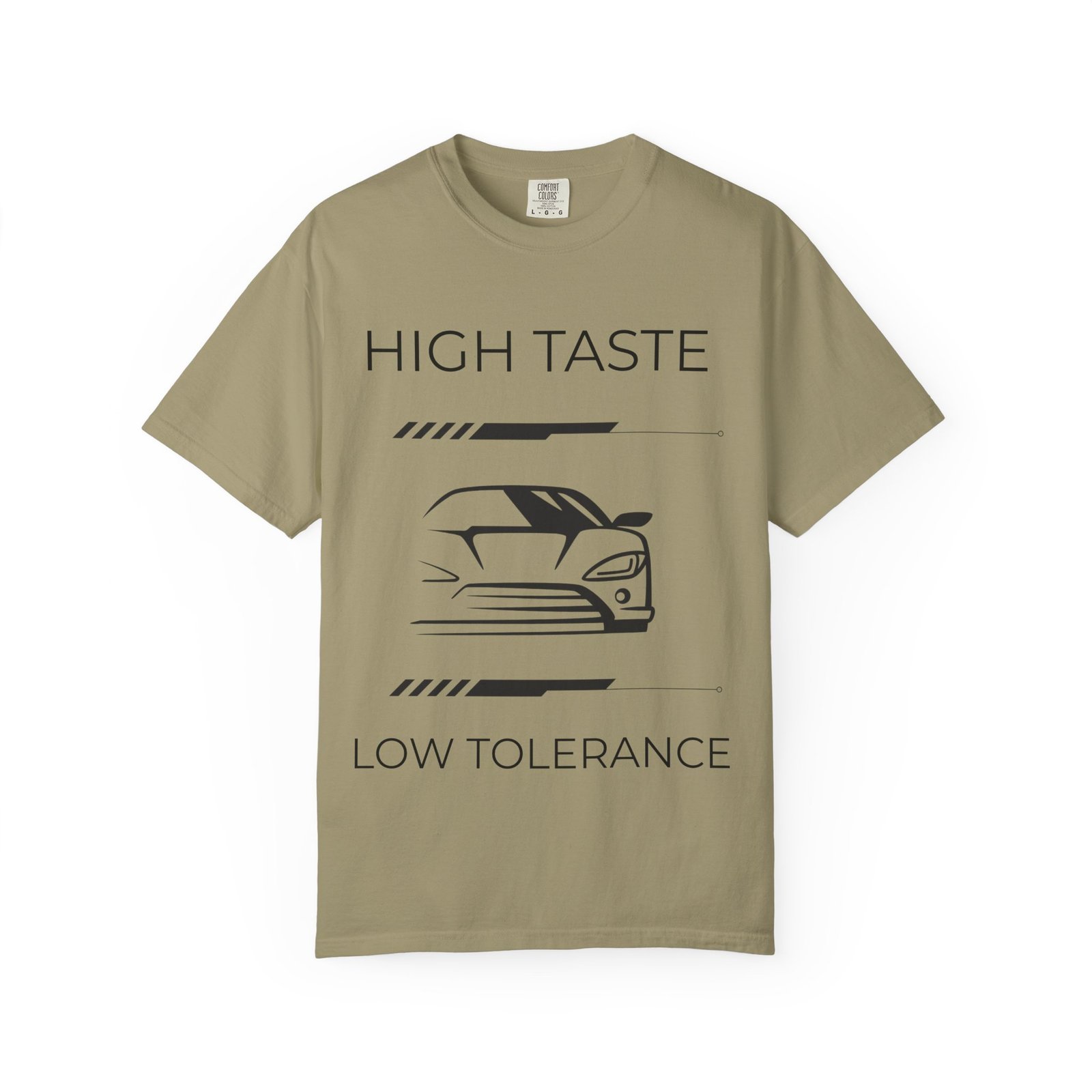 High Taste Low Tolerance T-Shirt, Car Lover Gift, Men's Graphic Tee, Unique Automotive Apparel, Trendy Casual Wear - Image 9