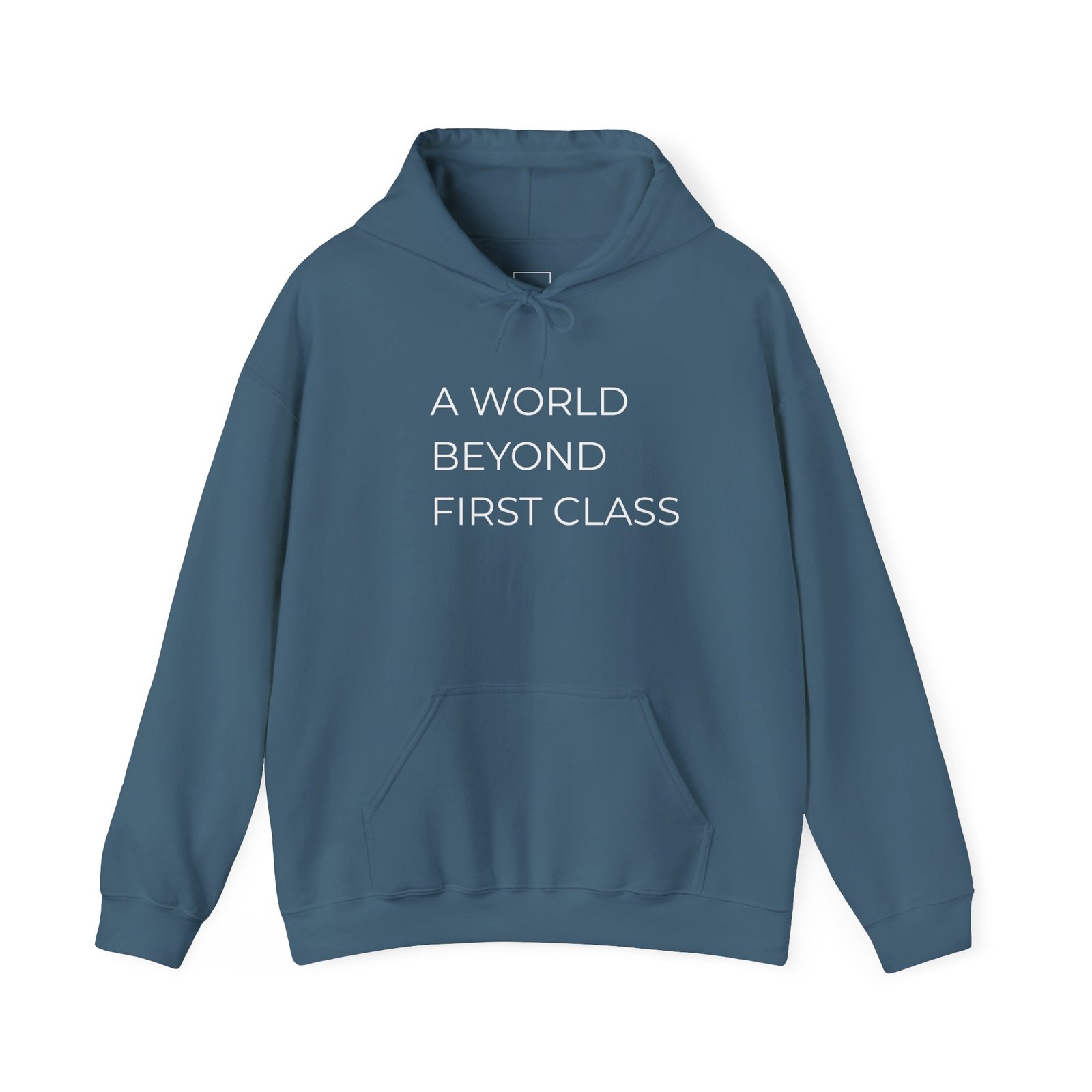 Modern Statement Hoodie: A World Beyond First Class, Casual Wear, Gift for Travel Lovers, Trendy Sweatshirt, Comfortable Fashion - Image 25