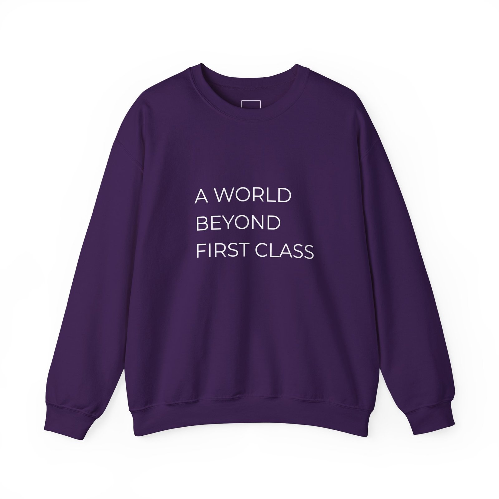 A World Beyond First Class Sweatshirt, Cozy Unisex Crewneck, Inspirational Gift, Travel Lover Apparel, Leisure Wear - Image 41