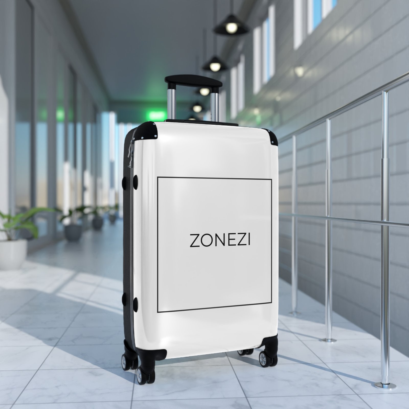 Premium White Carry-On Suitcase for Travel - Image 7