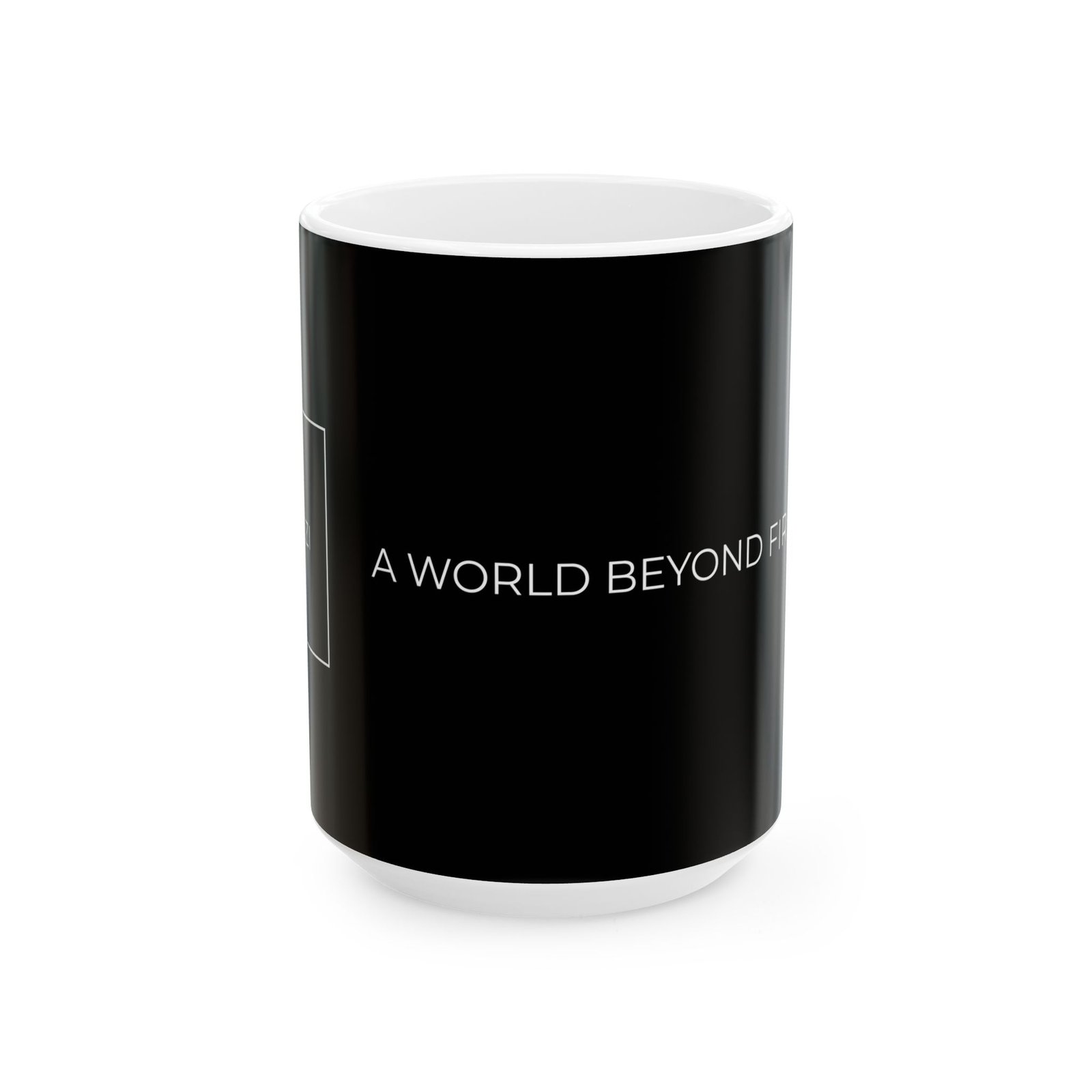 Inspiring Ceramic Coffee Mug - A World Beyond, Motivational Gift, Coffee Lover's Mug, Office Cup, Unique Present for Any Occasion - Image 5