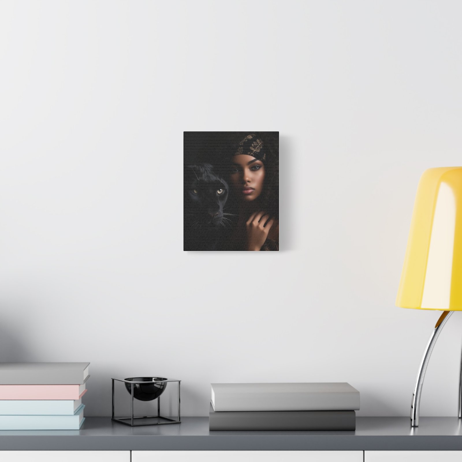 Stretched Canvas Art Print, Black Panther and Portrait, Wall Decor, Home Decoration, Gift for Animal Lovers, Art Piece for Modern Interiors - Image 35