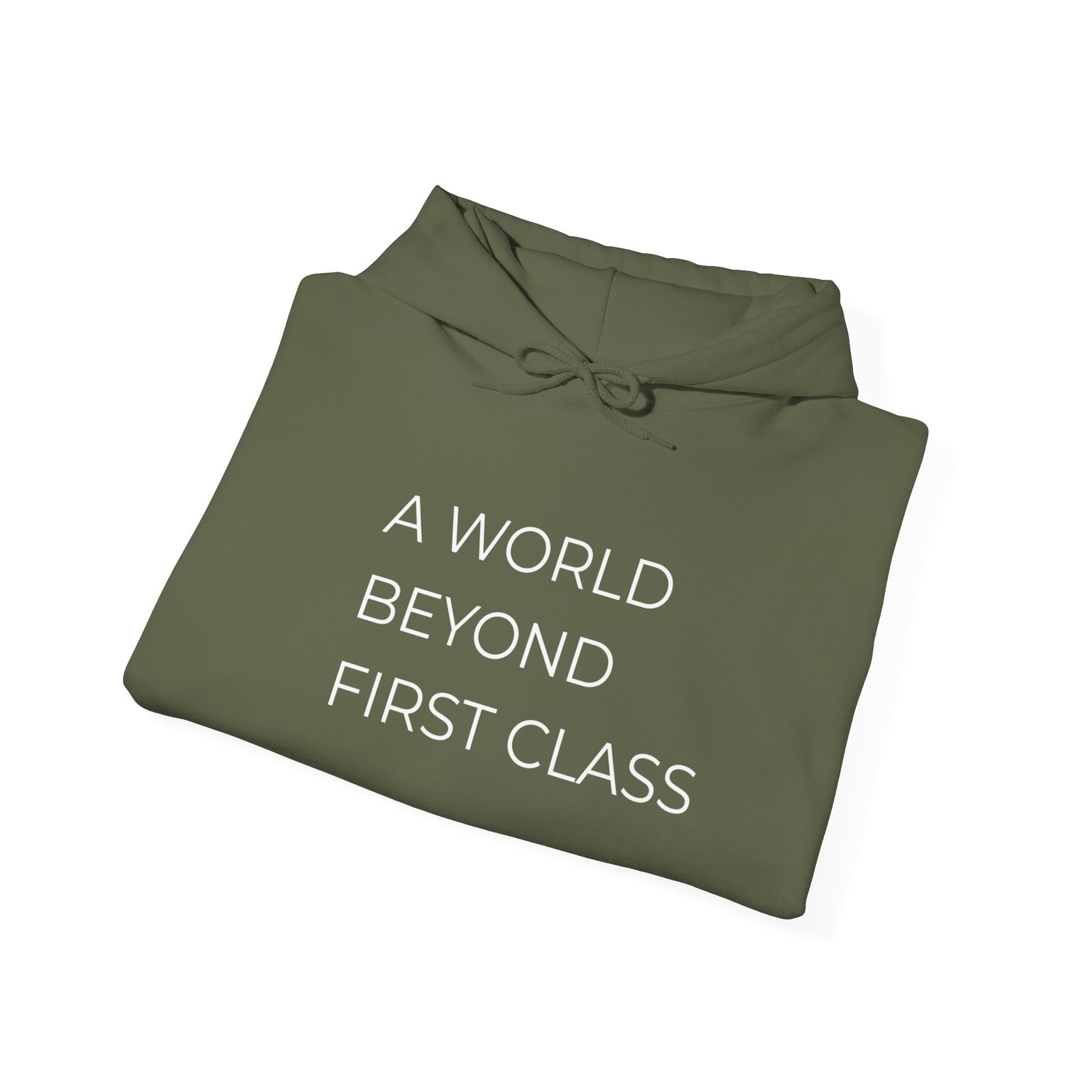 Modern Statement Hoodie: A World Beyond First Class, Casual Wear, Gift for Travel Lovers, Trendy Sweatshirt, Comfortable Fashion - Image 12