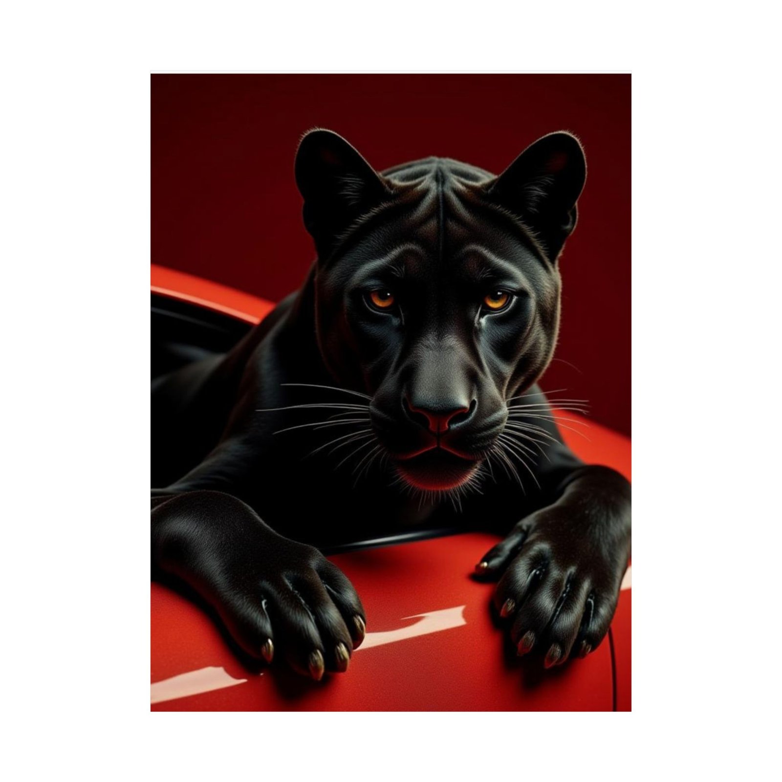 Bold Black Panther Poster, Wall Art, Home Decor, Gift for Animal Lovers, Modern Interior Design Accents, Art Print - Image 34