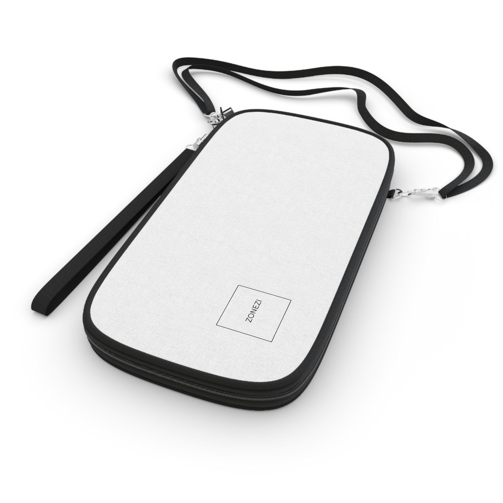 White Travel Wallet & Passport Organizer - Image 3