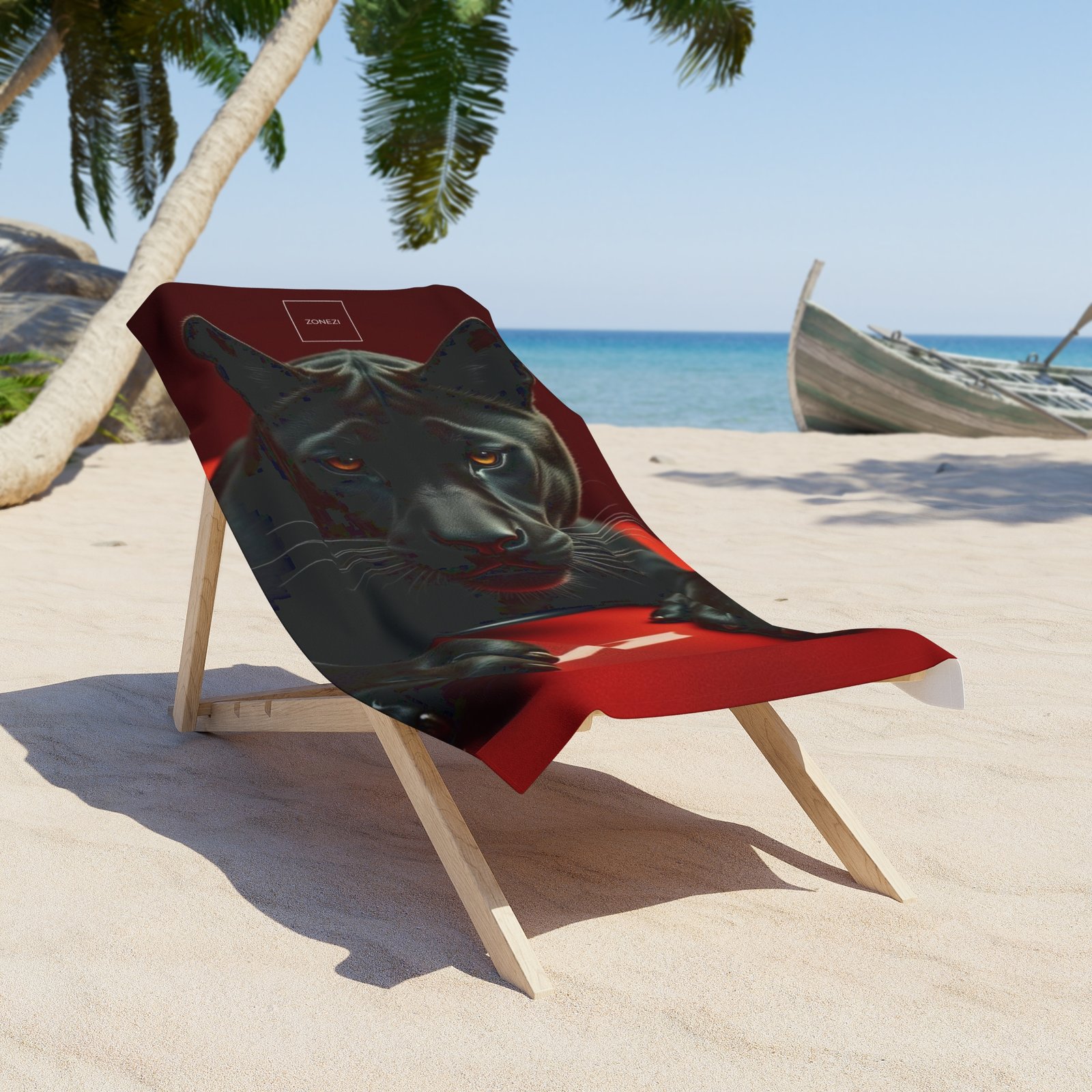 Panther Beach Towel for Pool Days & Getaways - Image 2