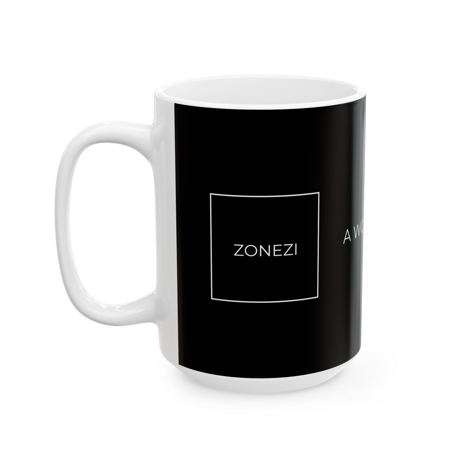 Inspiring Ceramic Coffee Mug - A World Beyond, Motivational Gift, Coffee Lover's Mug, Office Cup, Unique Present for Any Occasion - Image 7