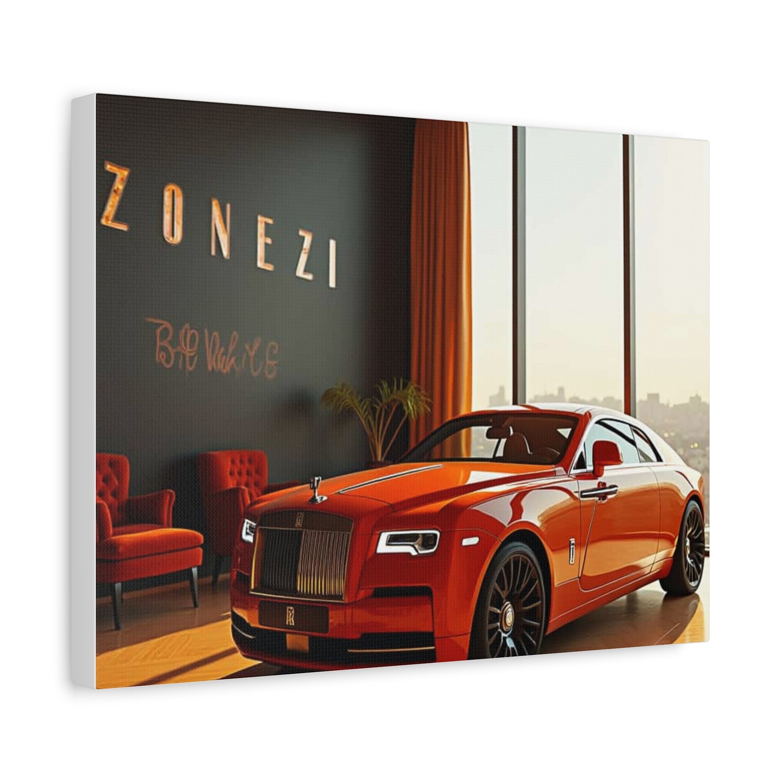 Stylish Wall Art Canvas, Luxury Car Decor, Modern Home Art, Gift for Car Enthusiasts, Automotive Themed Decoration - Image 14
