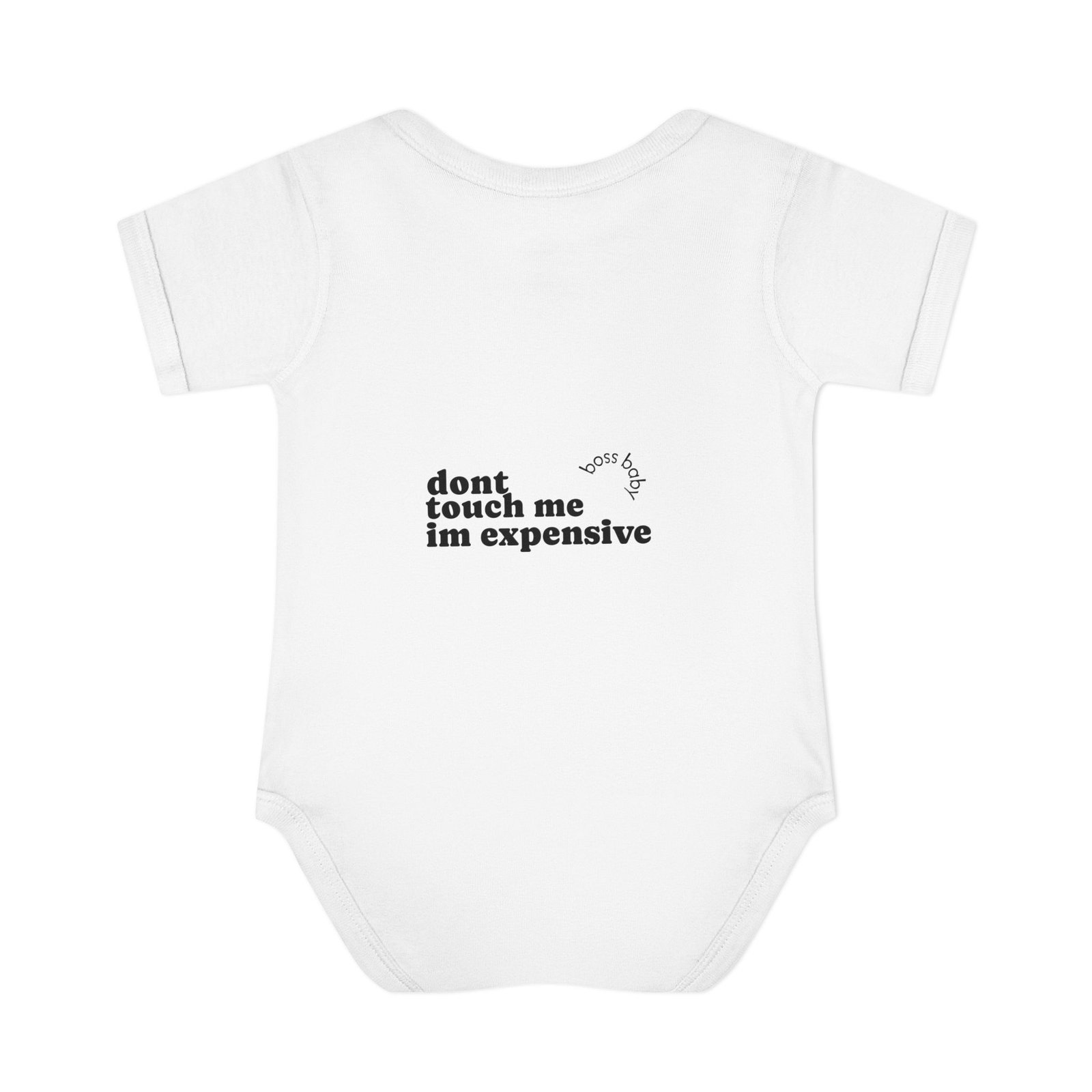 Trendy Infant Bodysuit - Trust Fund Babby, Newborn Gift, Cute Baby Outfit, Baby Shower Gift, Infant Fashion - Image 2