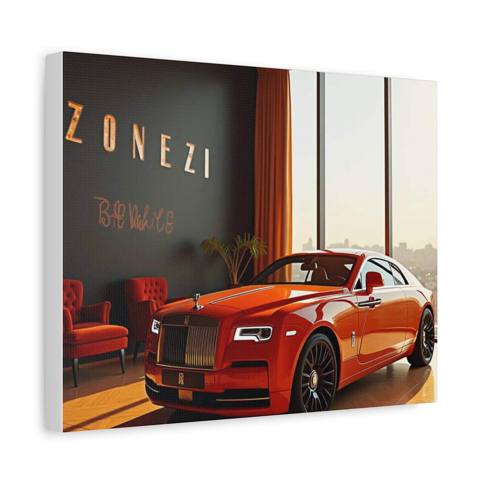 Stylish Wall Art Canvas, Luxury Car Decor, Modern Home Art, Gift for Car Enthusiasts, Automotive Themed Decoration - Image 10