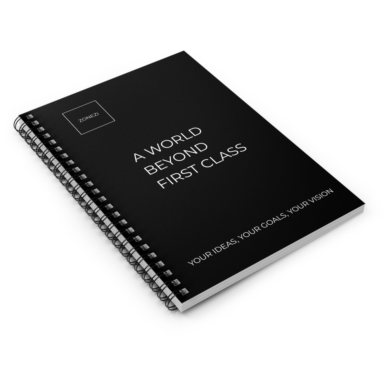 Elegant Spiral Notebook - Goal Setting & Inspiration - Image 3