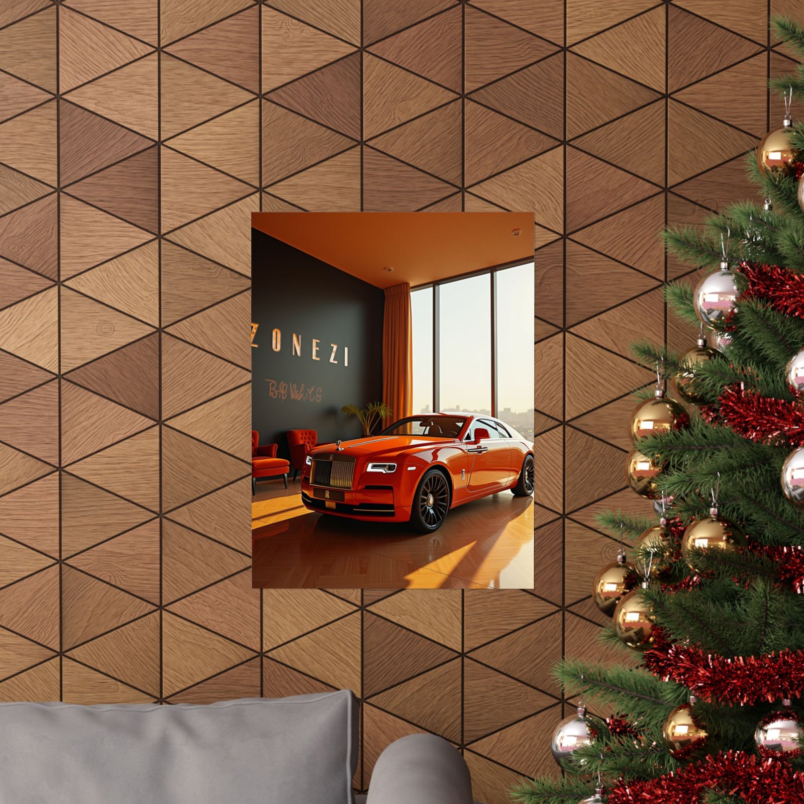 Luxury Car Vertical Poster, Modern Wall Art, Matte Finish, Home Decor, Gift for Car Enthusiasts, Living Room Decor - Image 4
