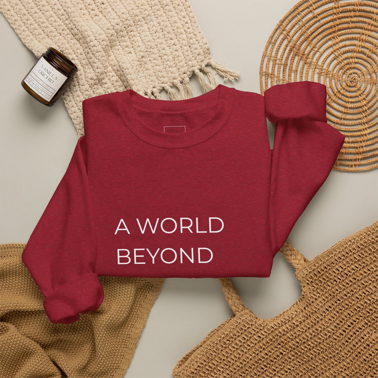 A World Beyond First Class Sweatshirt, Cozy Unisex Crewneck, Inspirational Gift, Travel Lover Apparel, Leisure Wear - Image 52