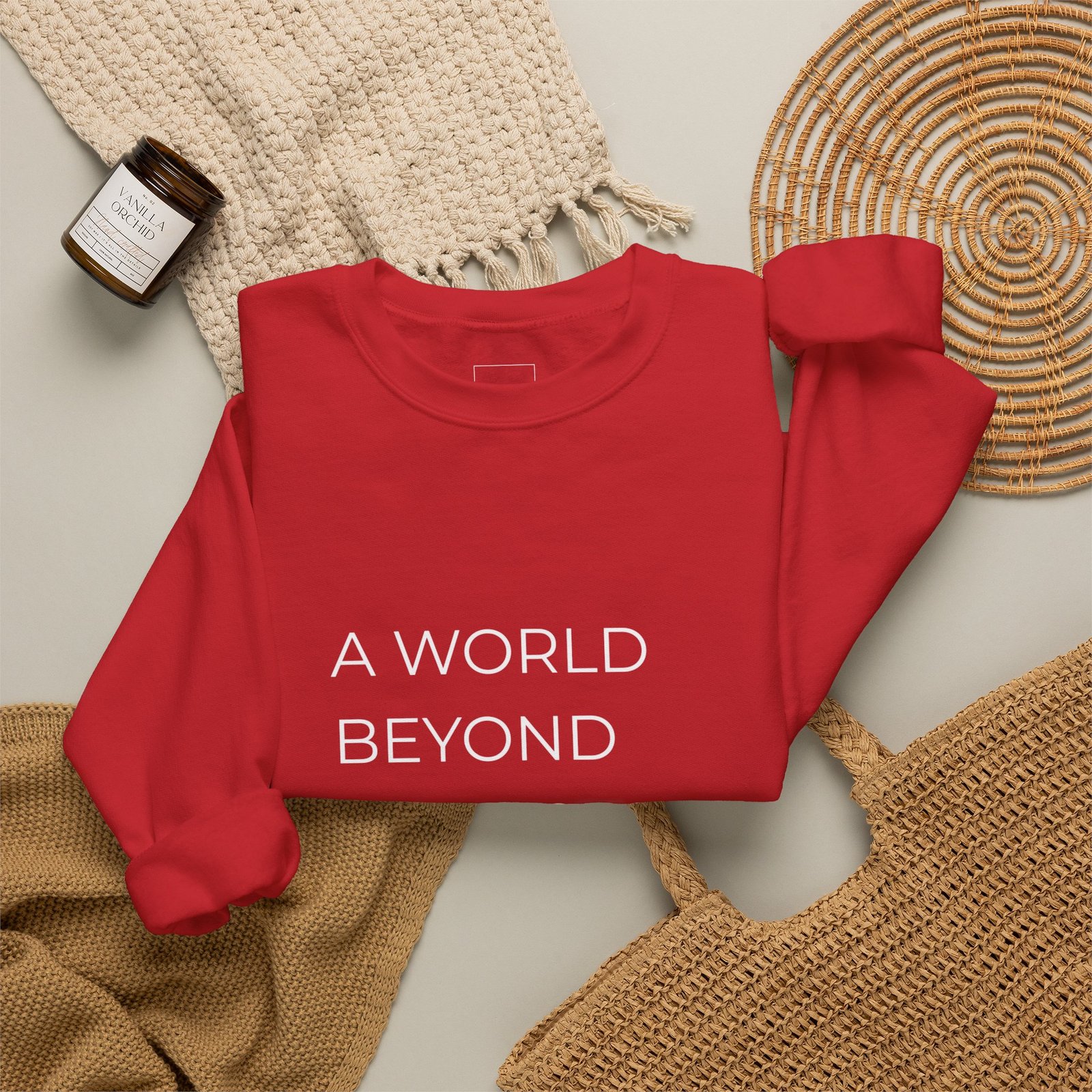 A World Beyond First Class Sweatshirt, Cozy Unisex Crewneck, Inspirational Gift, Travel Lover Apparel, Leisure Wear - Image 48