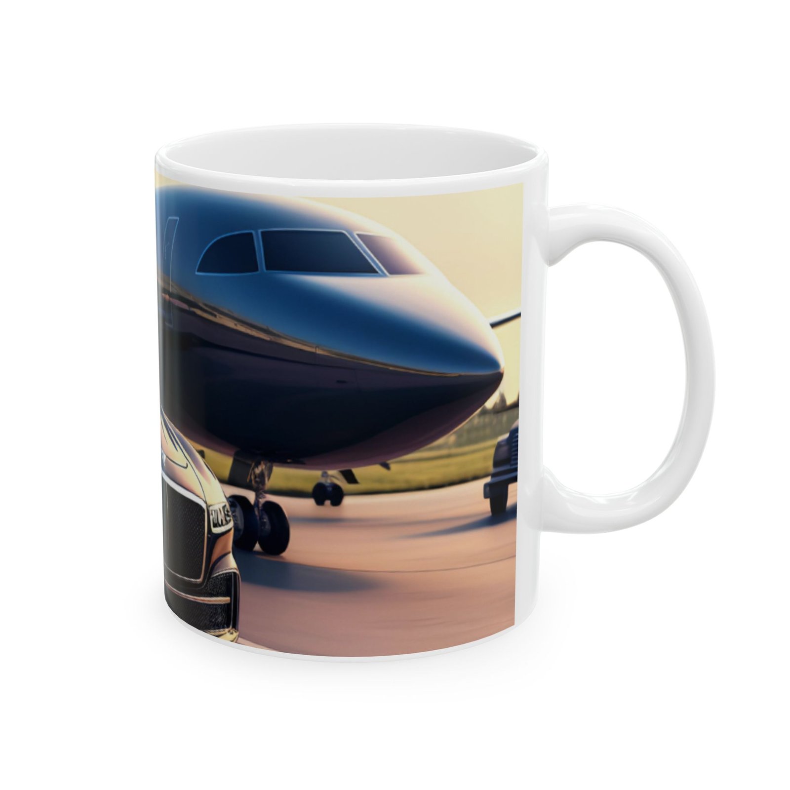 Luxury Car Enthusiast Ceramic Mug - Perfect Gift for Birthdays, Father's Day, or Car Lovers - 11oz & 15oz Options - Image 4