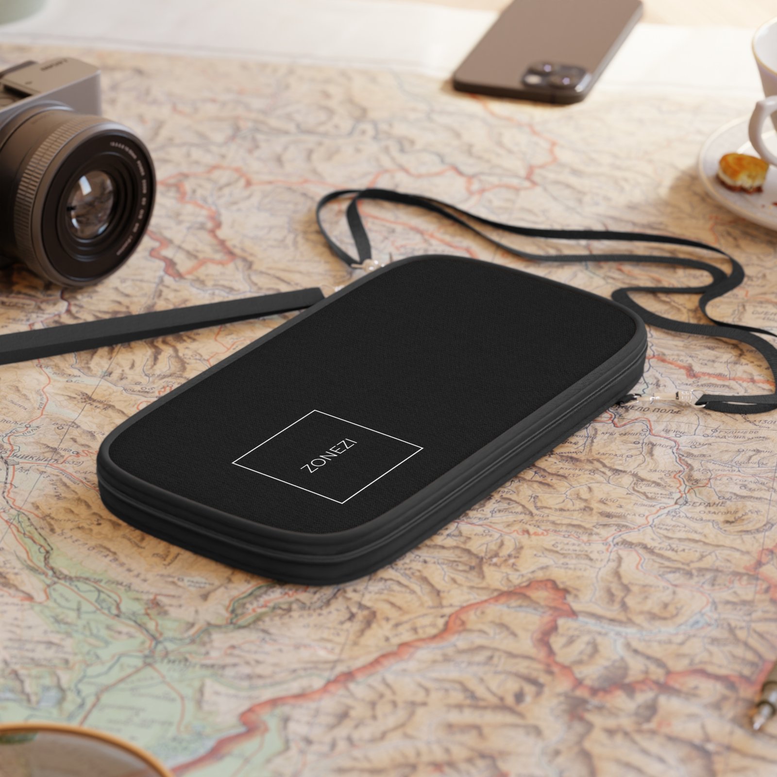 Chic Passport Wallet & Travel Organizer - Image 4