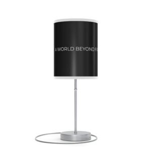 Modern Table Lamp, Minimalist Home Decor, A World Beyond Design, Contemporary Lighting, Nightstand Lamp for Living Room